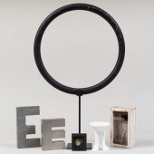 MIXED MEDIA ASSEMBLAGE OF OBJE