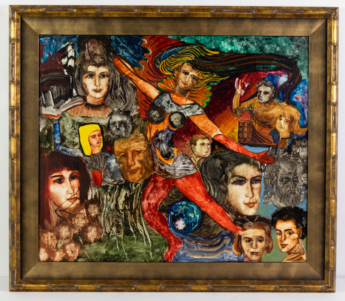 MIXED MEDIA, EASTERN EUROPEAN