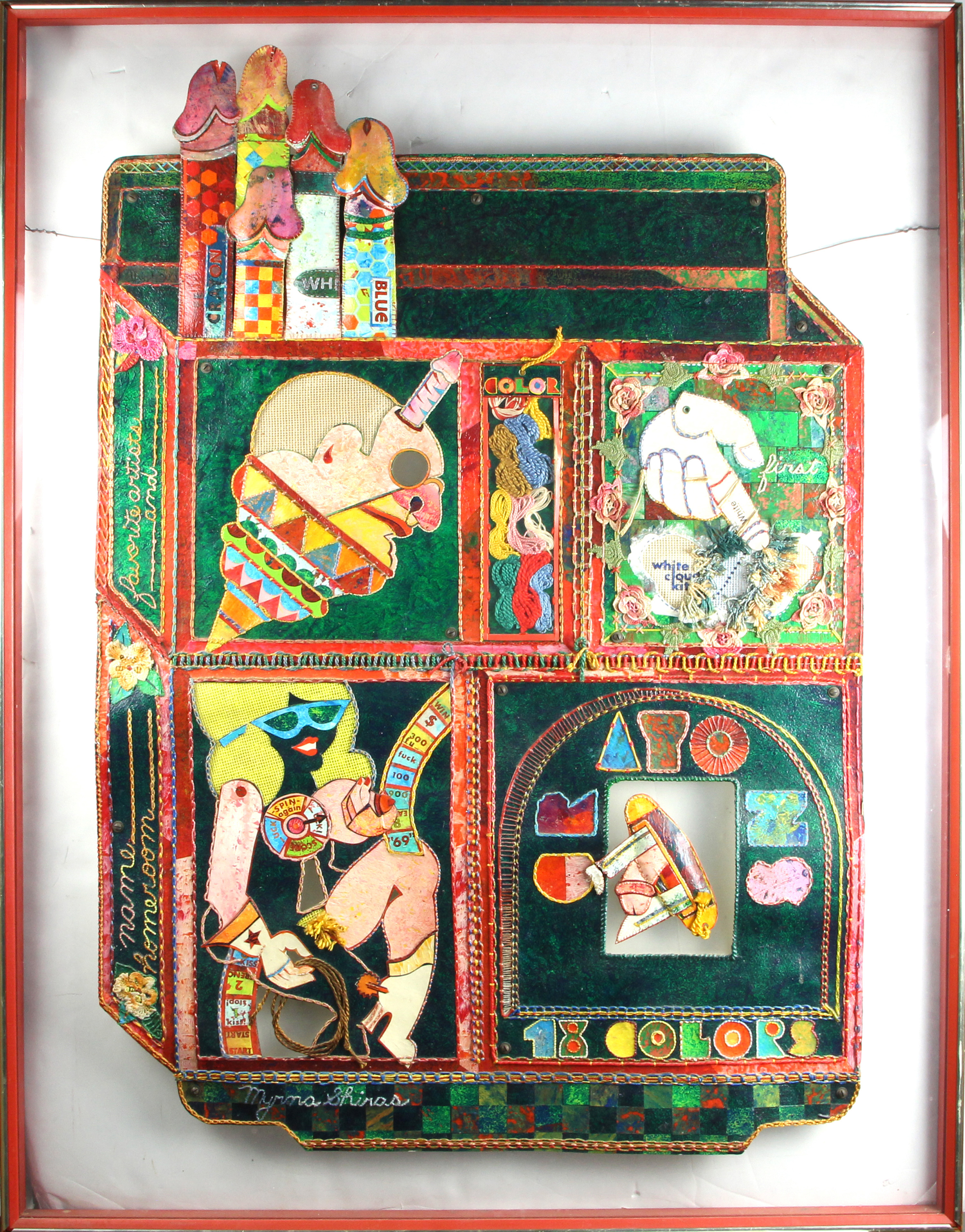 MIXED MEDIA, MYRNA SHIRAS Myrna