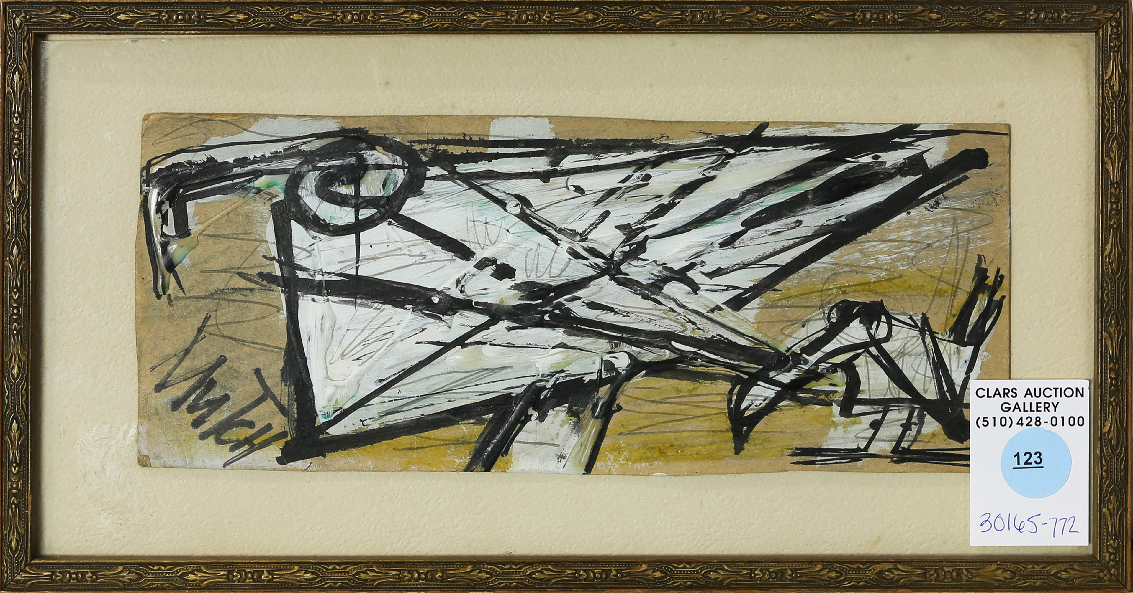 MIXED MEDIA, TWO WHITE BIRDS