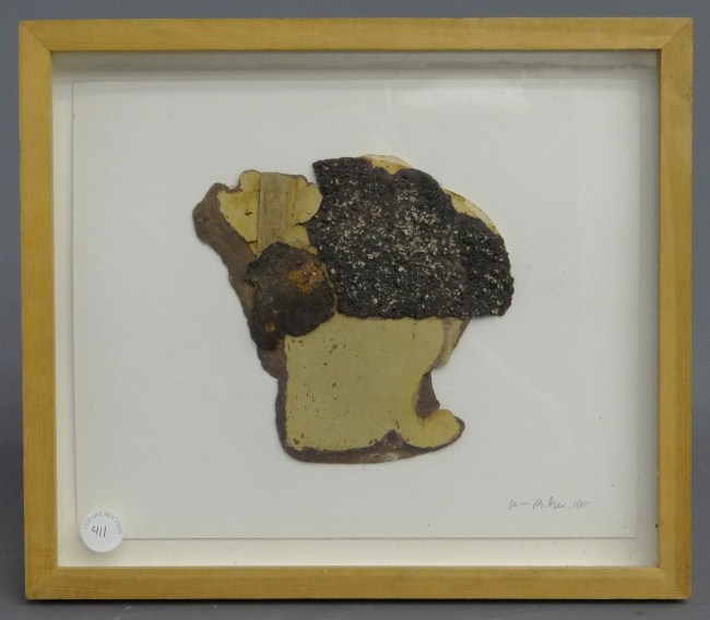 Mixed media untitled signed William