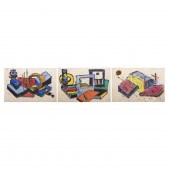 MIXED MEDIAS, DICK CRISPO (lot