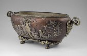 MIXED METAL CHERUB MOTIF FERNE