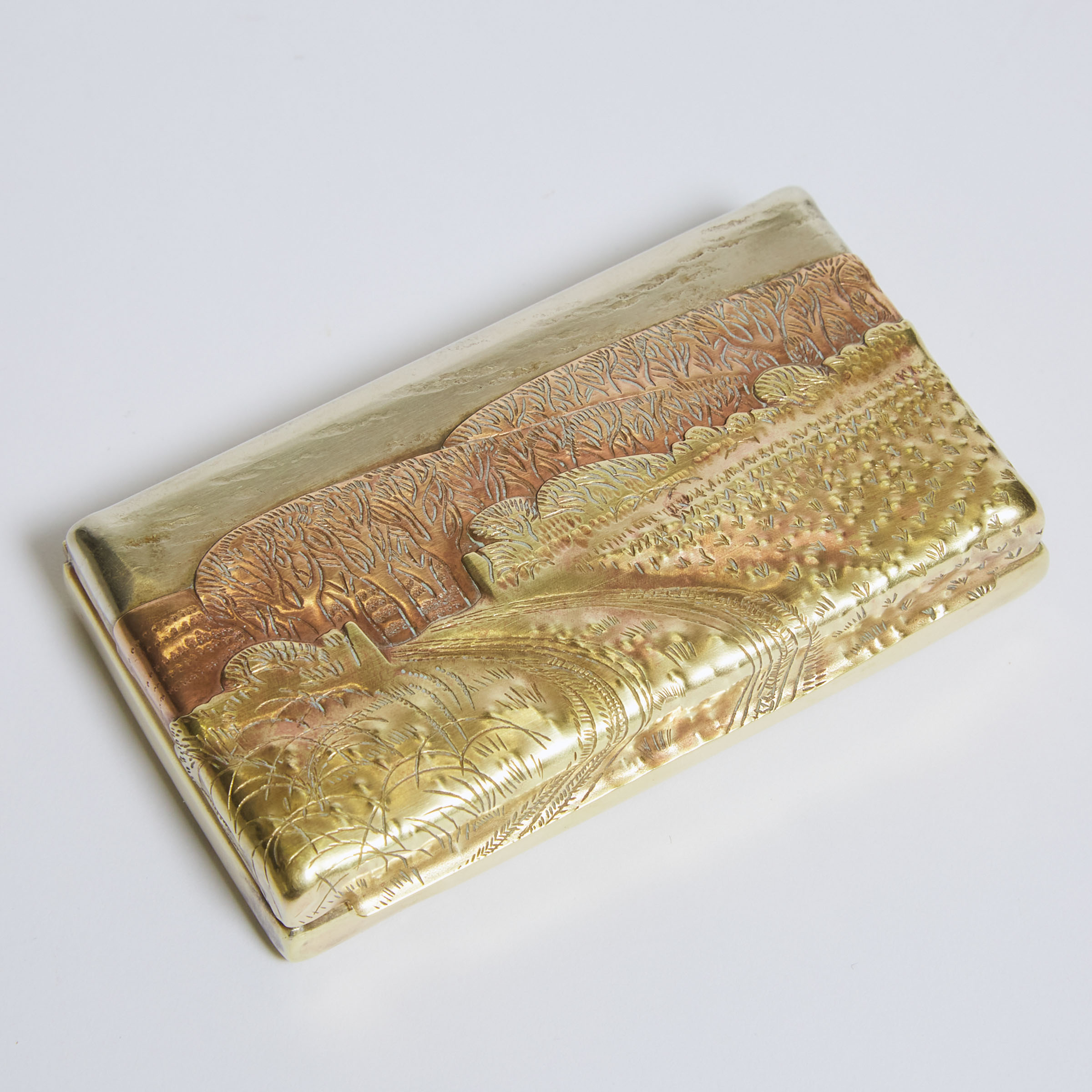 Mixed Metal Table Box by