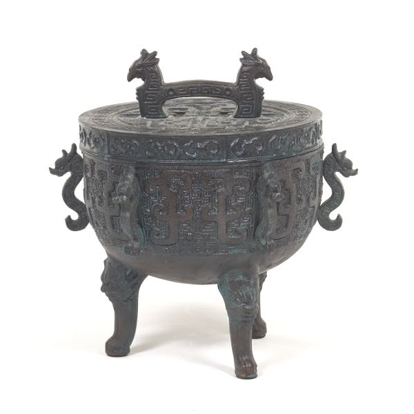 MIXED METALS CHINESE ARCHAISTIC
