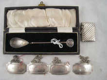 Mixed silver. A cased Roman shape