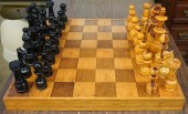 MIXED WOOD CHESSBOARD WITH LAC
