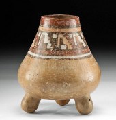 MIXTEC POLYCHROME TRIPOD RATTL