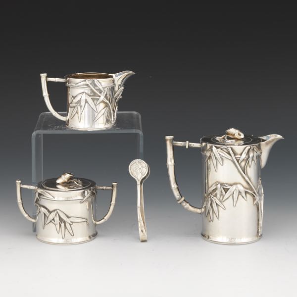 MIYAMOTO SHOKO TEA SET  Three piece