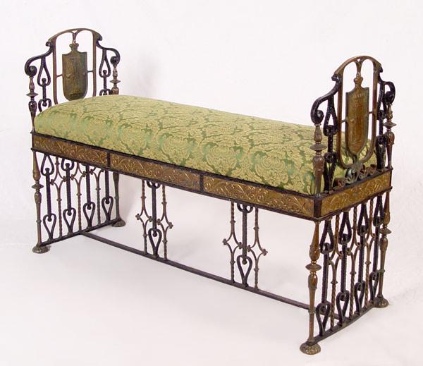MIZNER BRONZE MOUNTED WROUGHT