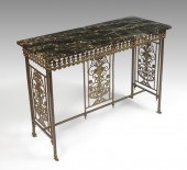 MIZNER STYLE DECO ERA IRON TAB