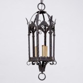MIZNER STYLE WROUGHT IRON LANT