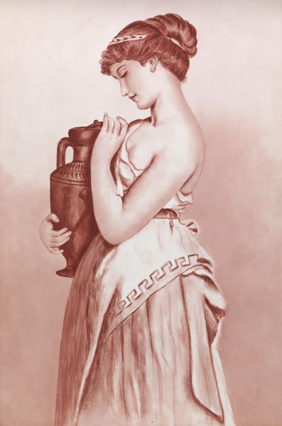 M.J. GRAY PORCELAIN PLAQUE 18" x