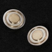 MJ SAVITT STERLING & 14K EARRI