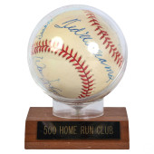 MLB 500 HOME RUN CLUB SIGNED M