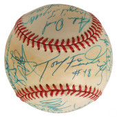 MLB HALL OF FAME LEGENDS SIGNE