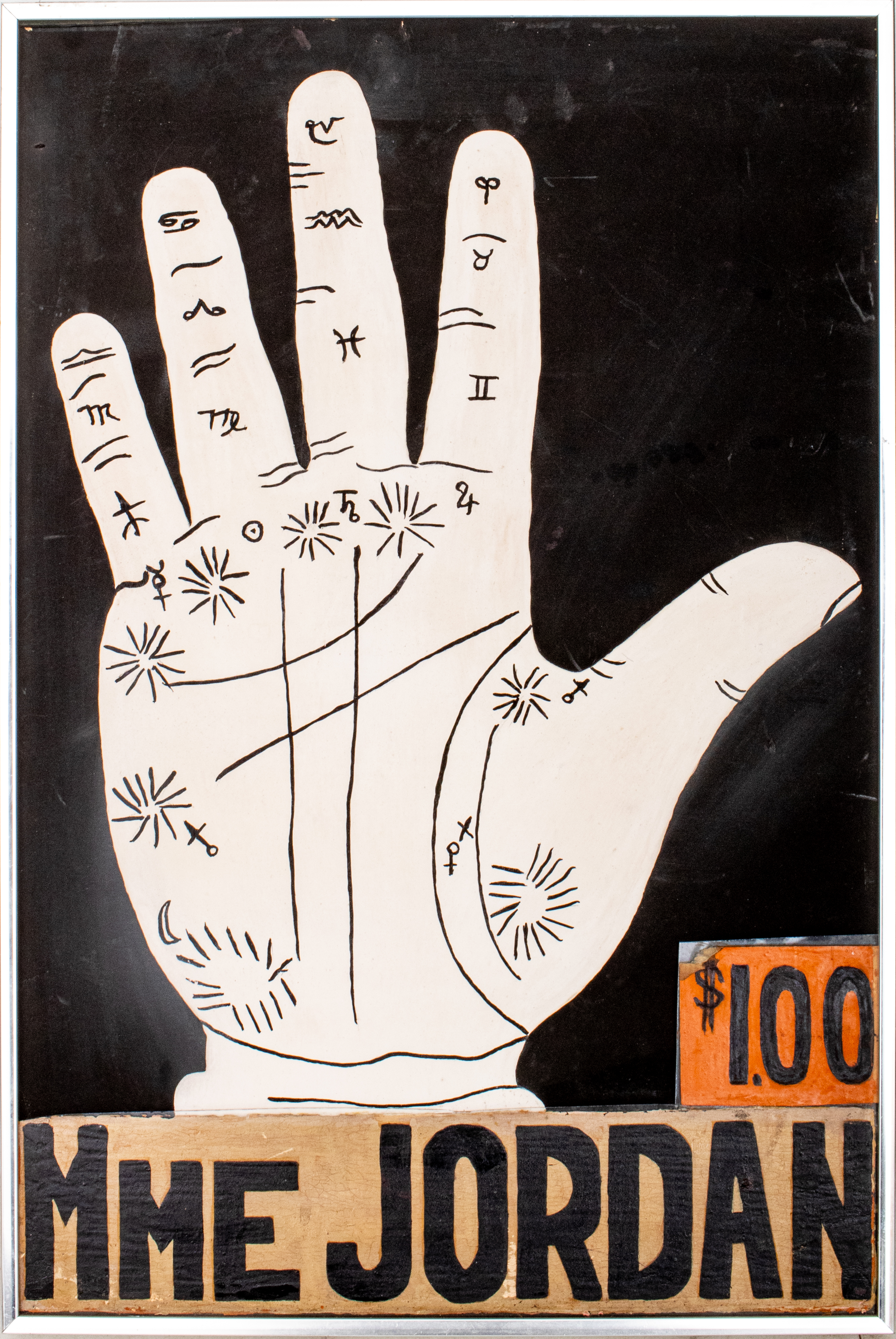"MME. JORDAN PALM READER-TRADE