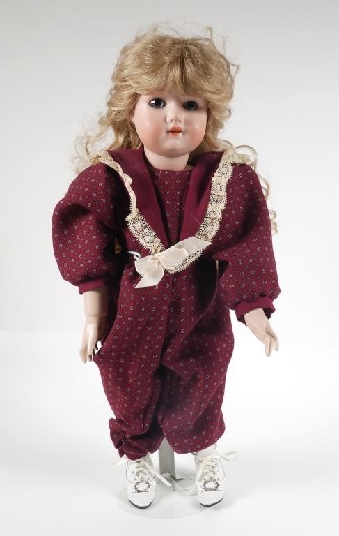 MOA GERMAN BISQUE HEAD DOLL &
