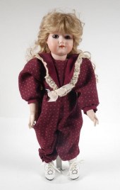 MOA GERMAN BISQUE HEAD DOLL &