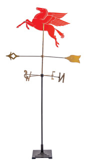 MOBIL WEATHER VANE W/ ATTACHED