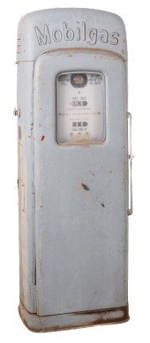 MOBILGAS SCROLL TOP GAS PUMP.<