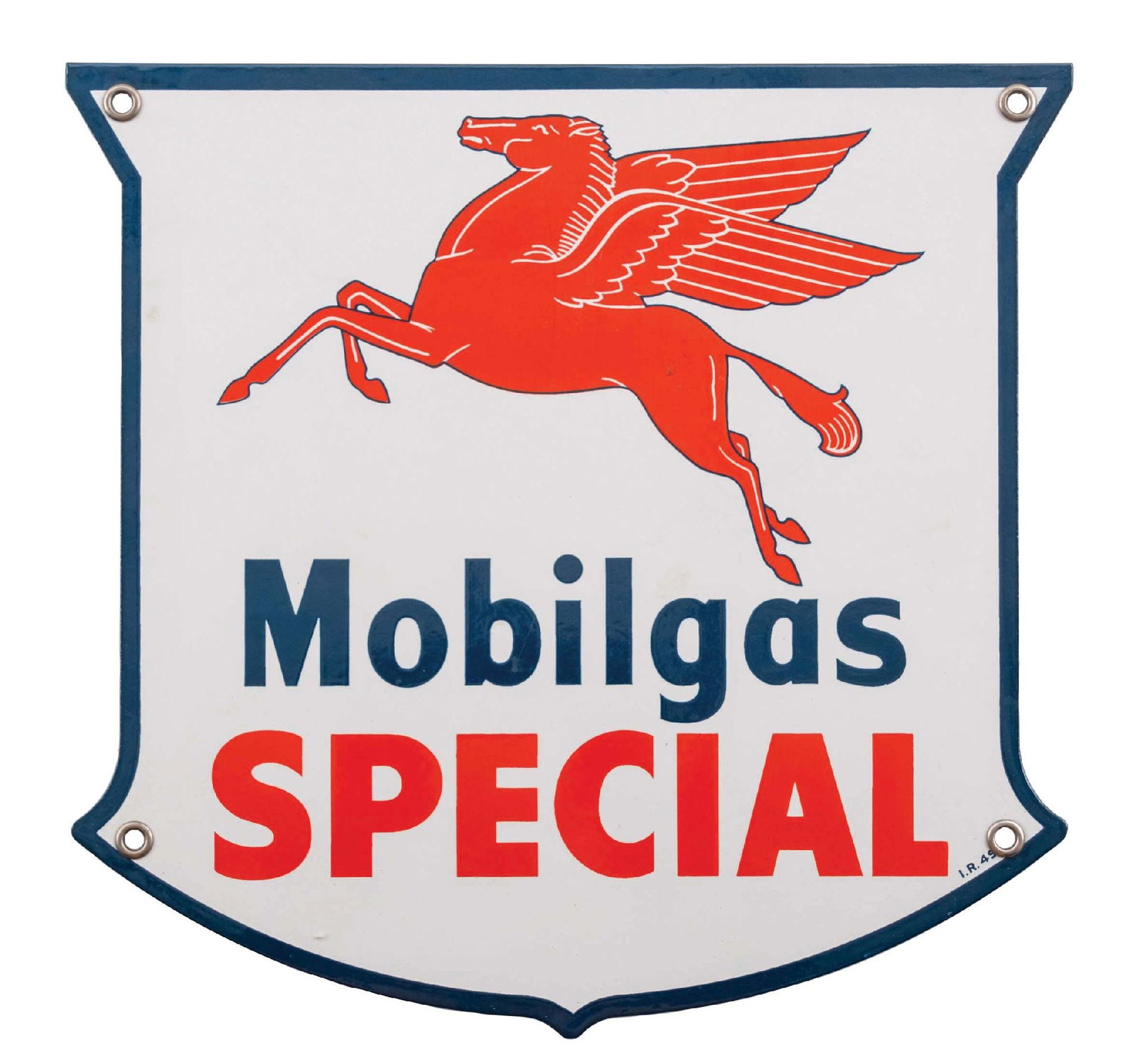MOBILGAS SPECIAL PUMP PLATE W/