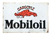 MOBILOIL GARGOYLE PORCELAIN FL