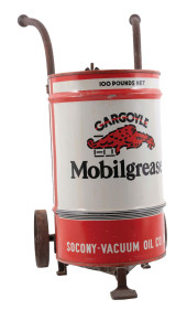 MOBILOIL GREASE 100LB CAN W/ O