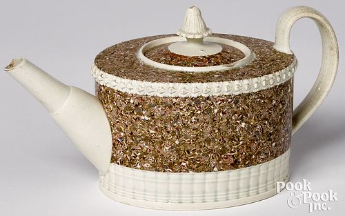MOCHA BARREL FORM TEAPOTMocha