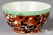 MOCHA BOWL, 19TH C.Mocha bowl,