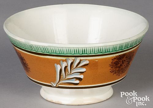 MOCHA BOWL, 19TH C.Mocha bowl, 19th