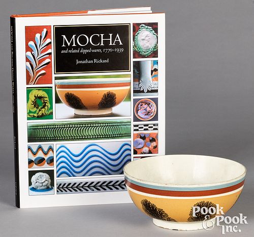 MOCHA BOWL, 19TH C.Mocha bowl, 19th