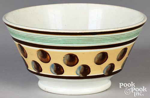 MOCHA BOWL, 19TH C.Mocha bowl, 19th