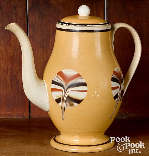 MOCHA COFFEE POT, WITH FAN