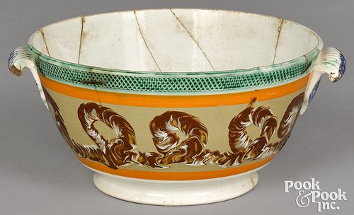 MOCHA HANDLED BOWL, WITH
