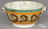 MOCHA HANDLED BOWL, WITH EARTH