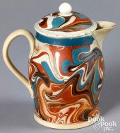 MOCHA LIDDED PITCHER, WITH MAR