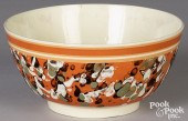 MOCHA MARBLEIZED BOWL, 19TH C.