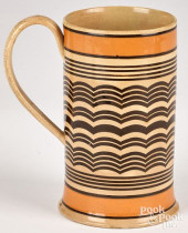 MOCHA MUG, 19TH C.<br>Mocha mu
