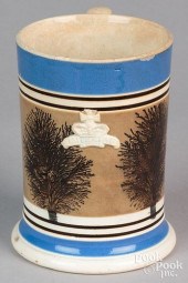 MOCHA MUG, 19TH C.Mocha mug, 1