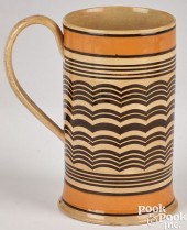 MOCHA MUG, 19TH C.Mocha mug, 1
