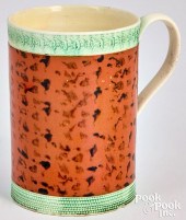 MOCHA MUG, EARLY 19TH C.Mocha