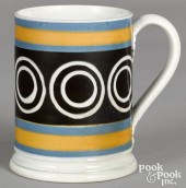 MOCHA MUG, WITH BULLSEYE DESIG