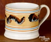 MOCHA MUG, WITH EARTHWORM DECO