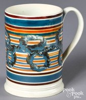 MOCHA MUG, WITH EARTHWORM DECO
