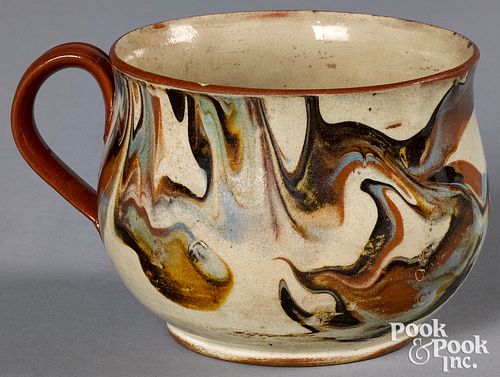MOCHA MUG, WITH MARBLEIZED
