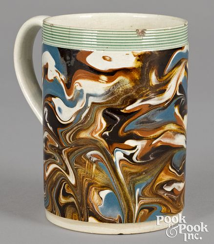MOCHA MUG, WITH MARBLEIZED
