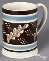 MOCHA MUG, WITH TWIG DECORATIO
