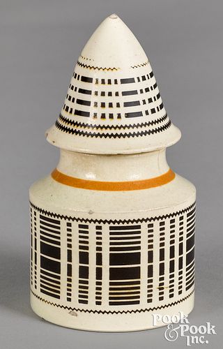 MOCHA MUSTARD POT, WITH ENGINE