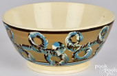MOCHA PEARLWARE EARTHWORM BOWL